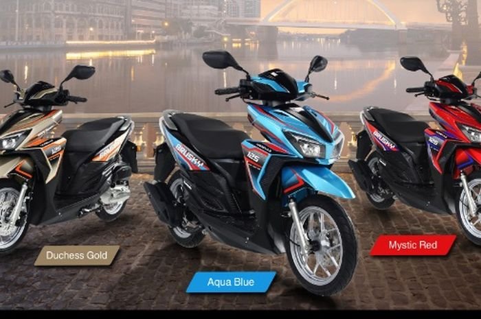 Kembaran Honda Vario, Motor Matic Baru Kawasaki Brusky 125 Harganya Rp 20 Jutaan