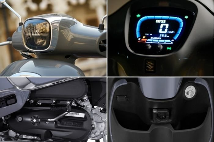 Bukti Suzuki Pede Lawan Honda Scoopy dan Yamaha Grand Filano Motor Matic Retro 2025 Mesin 125 cc Harga Cuma Rp 20 Jutaan
