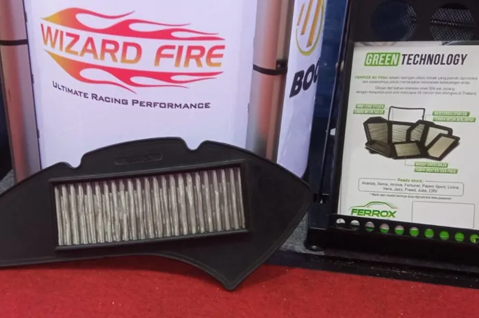 Filter Udara Motor dan Mobil Seumur Hidup, Ferrox Kasih Diskon Menarik di GIIAS 2025