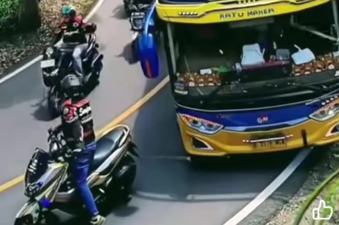 Dikecam Usai Hentikan Bus di Jalur Ciwidey, Komunitas NMAX Minta Maaf