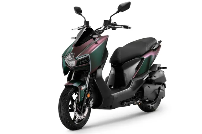 SYM Naga 155 Lebih Murah dari Aerox Turbo, Skutik Monoshock dengan Fitur Lengkap