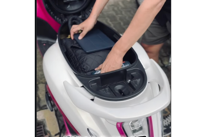 Kelakuan Inspiratif di Internet Ini Buktikan Multifungsi Bagasi Yamaha Grand Filano