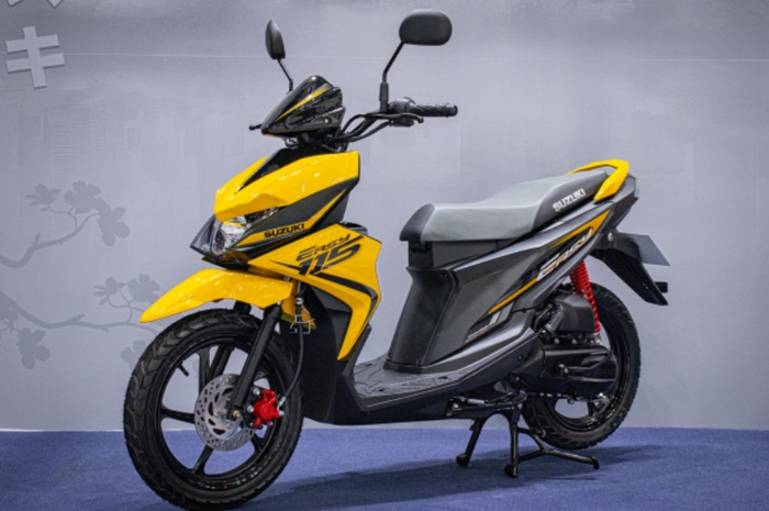 Warna Baru Lebih Menyala, Skutik Adventure Suzuki Easy 115 Dijual Rp 28 Juta
